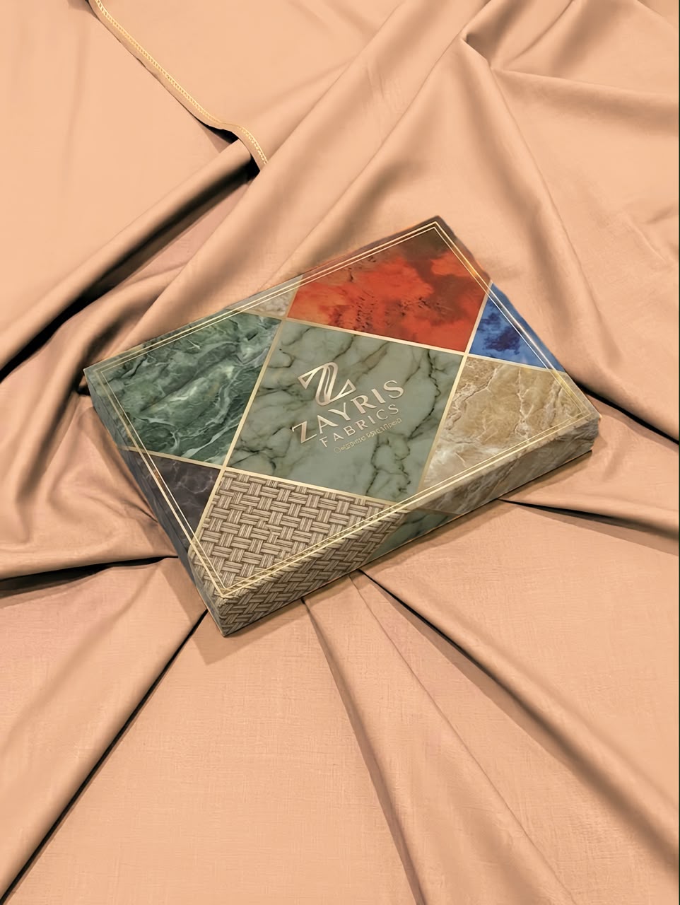Premium Wash & Wear Unstitched Suit Fabric – Light Beige