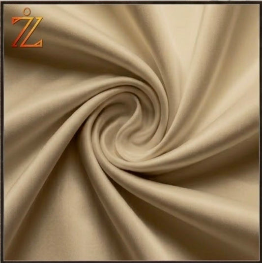 Beige Wash & Wear Suit