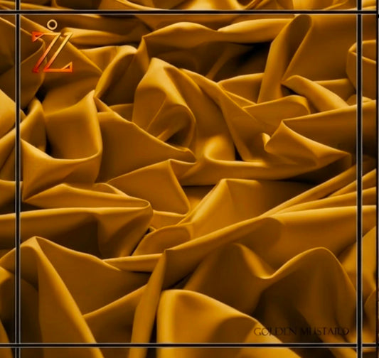 Vibrant Golden Fabric