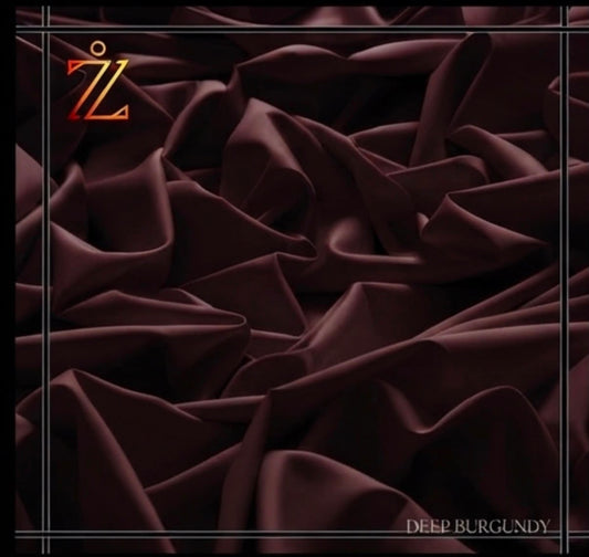 Rich Deep Burgundy Fabric