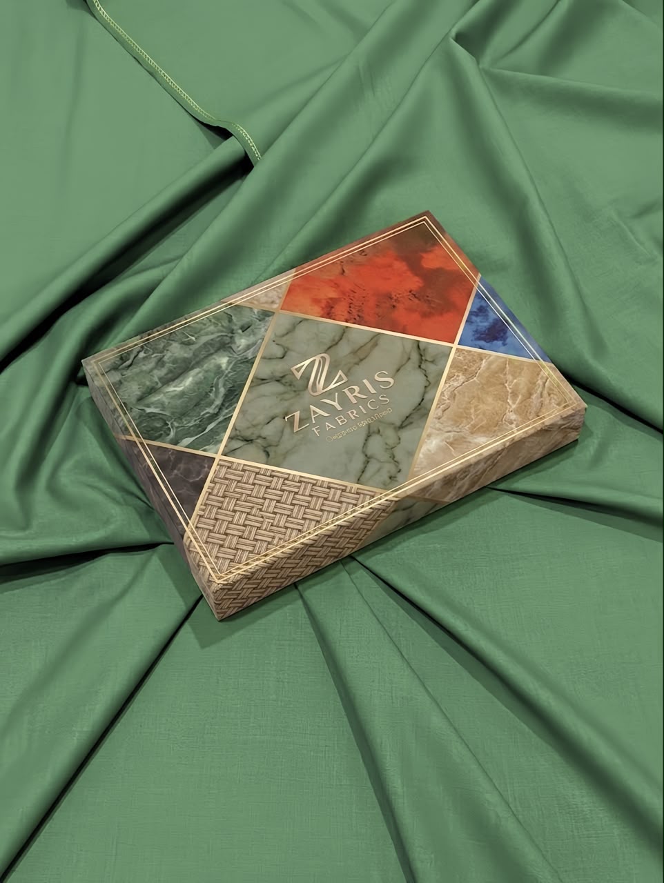 Premium Wash & Wear Suit – Sage Green
