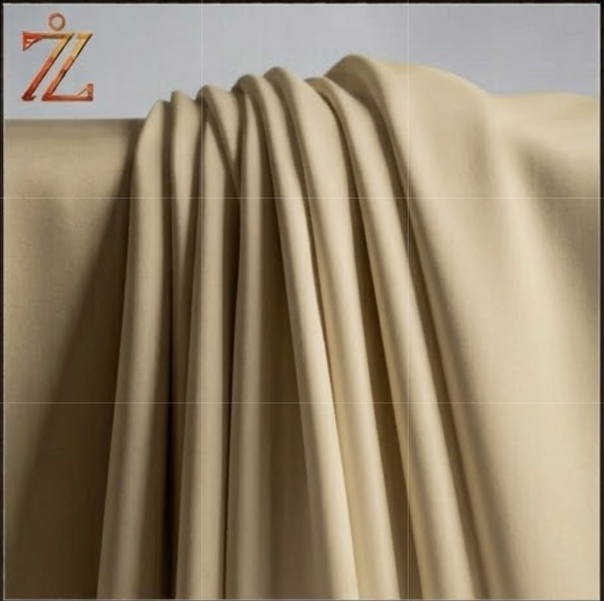 Beige Wash & Wear Suit