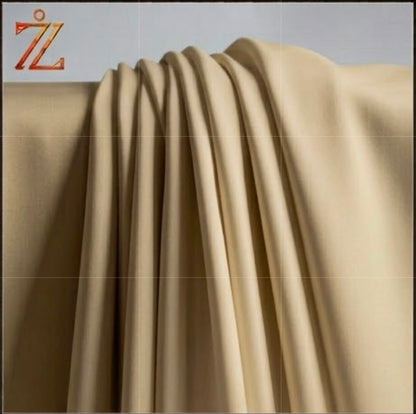Beige Wash & Wear Suit