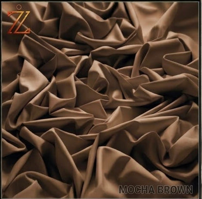 Mocha Brown Wash & Wear Suit