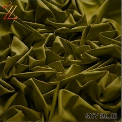 Wash & Wear Suit – Olive Green