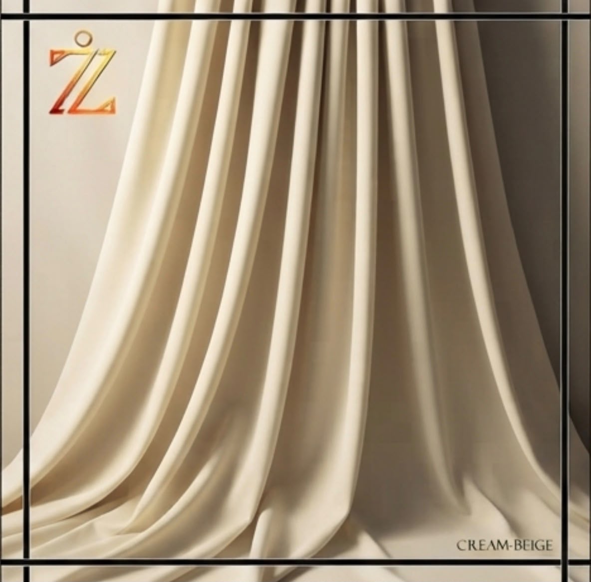 Cream Unstitched Fabric