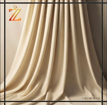 Cream Unstitched Fabric