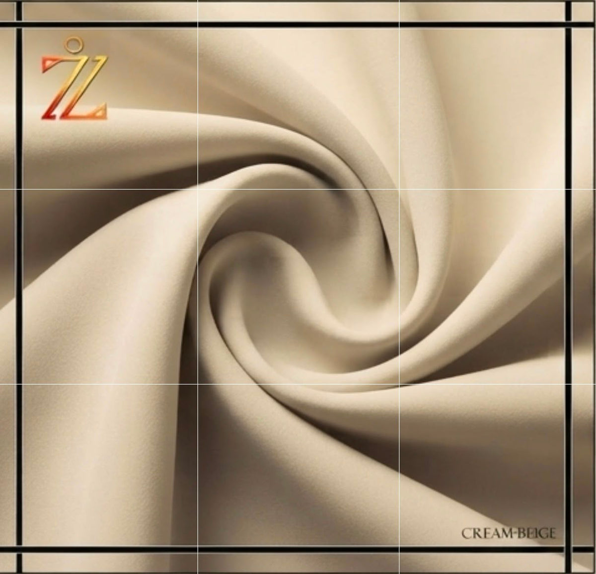 Cream Unstitched Fabric