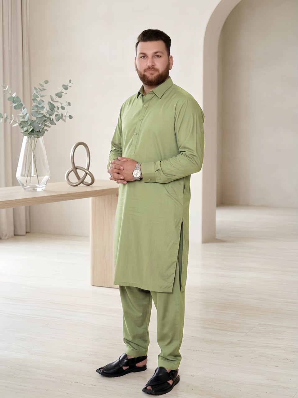 Sage Green Premium Fabric