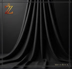 Classic Matte Black Fabric