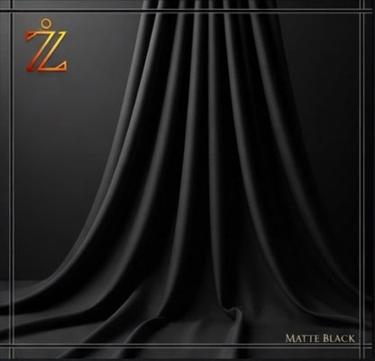 Classic Matte Black Fabric