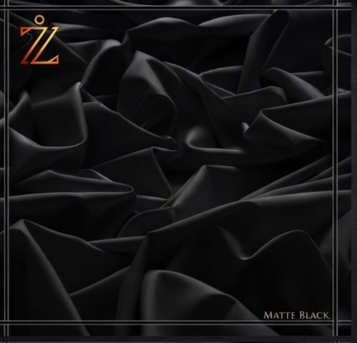 Classic Matte Black Fabric