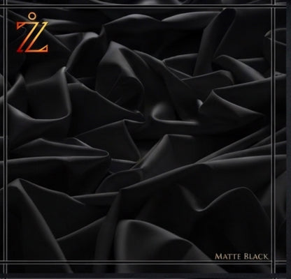 Classic Matte Black Fabric
