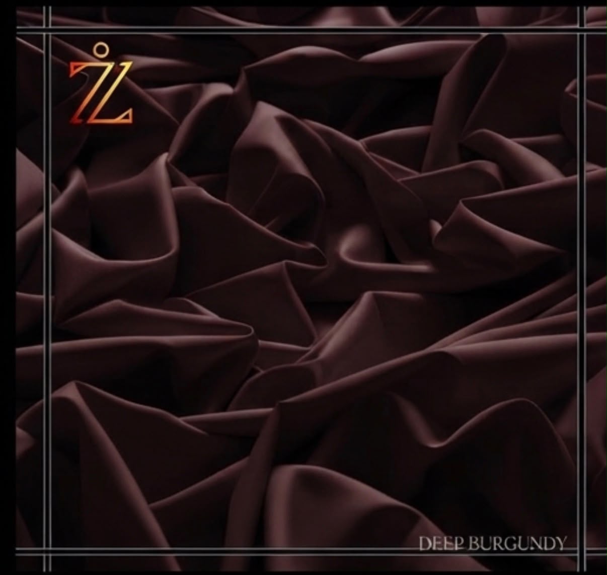 Rich Deep Burgundy Fabric
