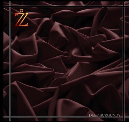 Rich Deep Burgundy Fabric