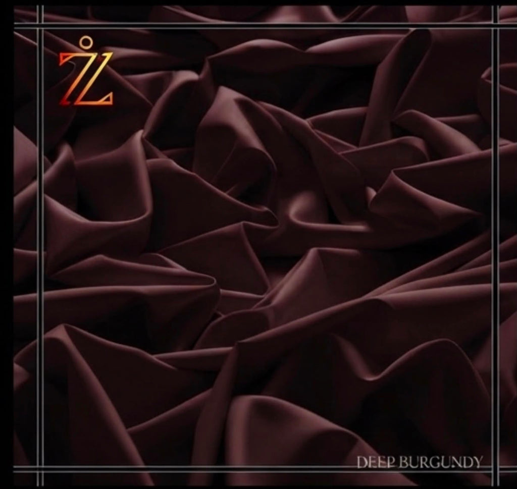 Rich Deep Burgundy Fabric