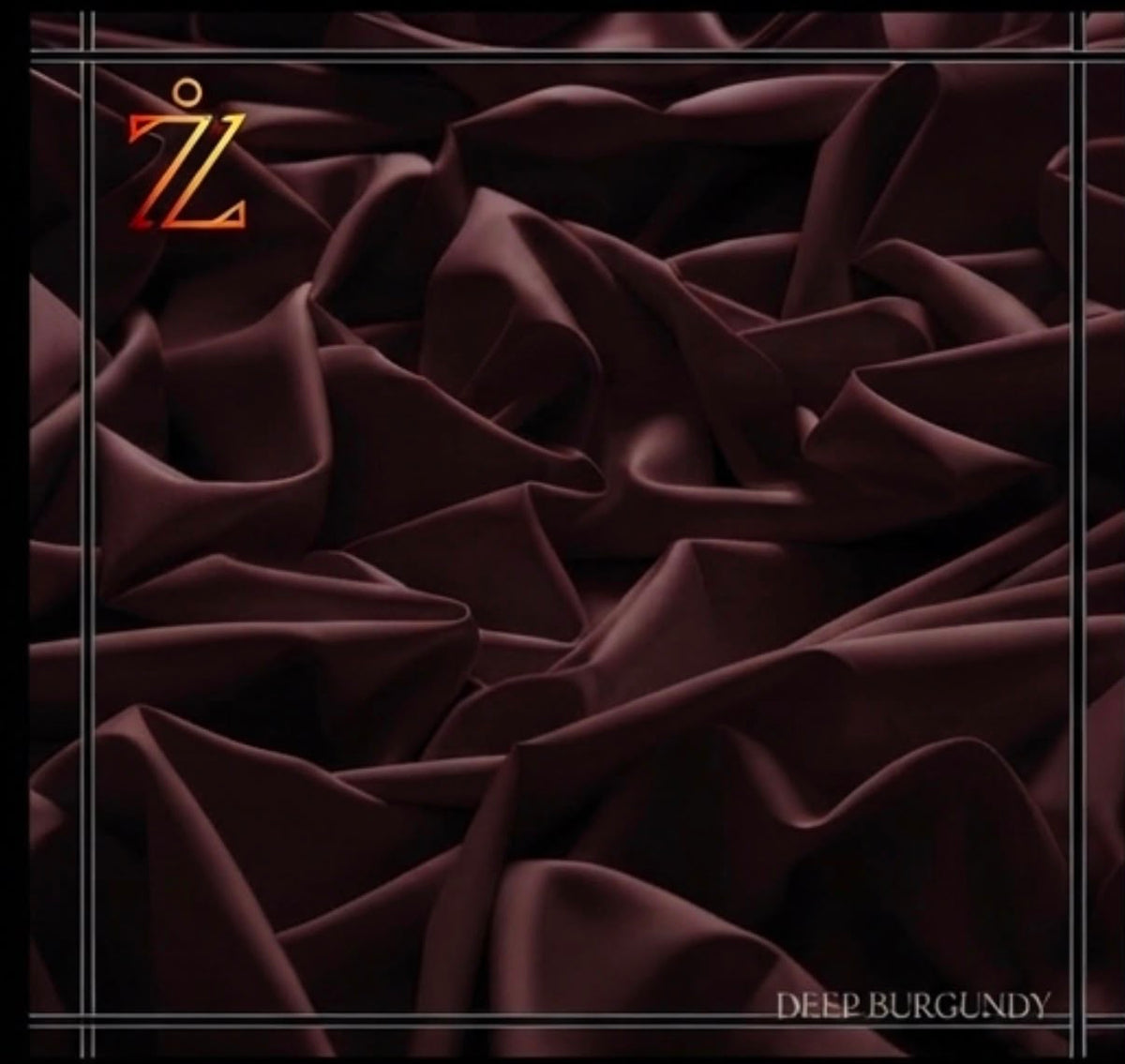 Rich Deep Burgundy Fabric
