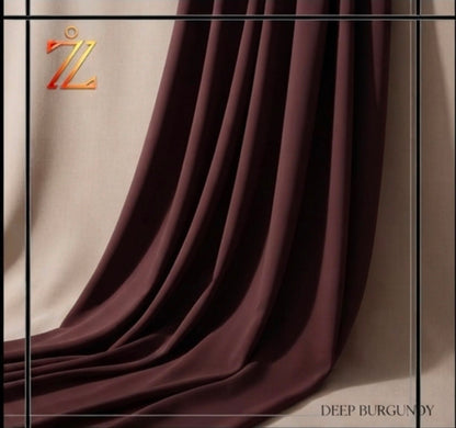 Rich Deep Burgundy Fabric
