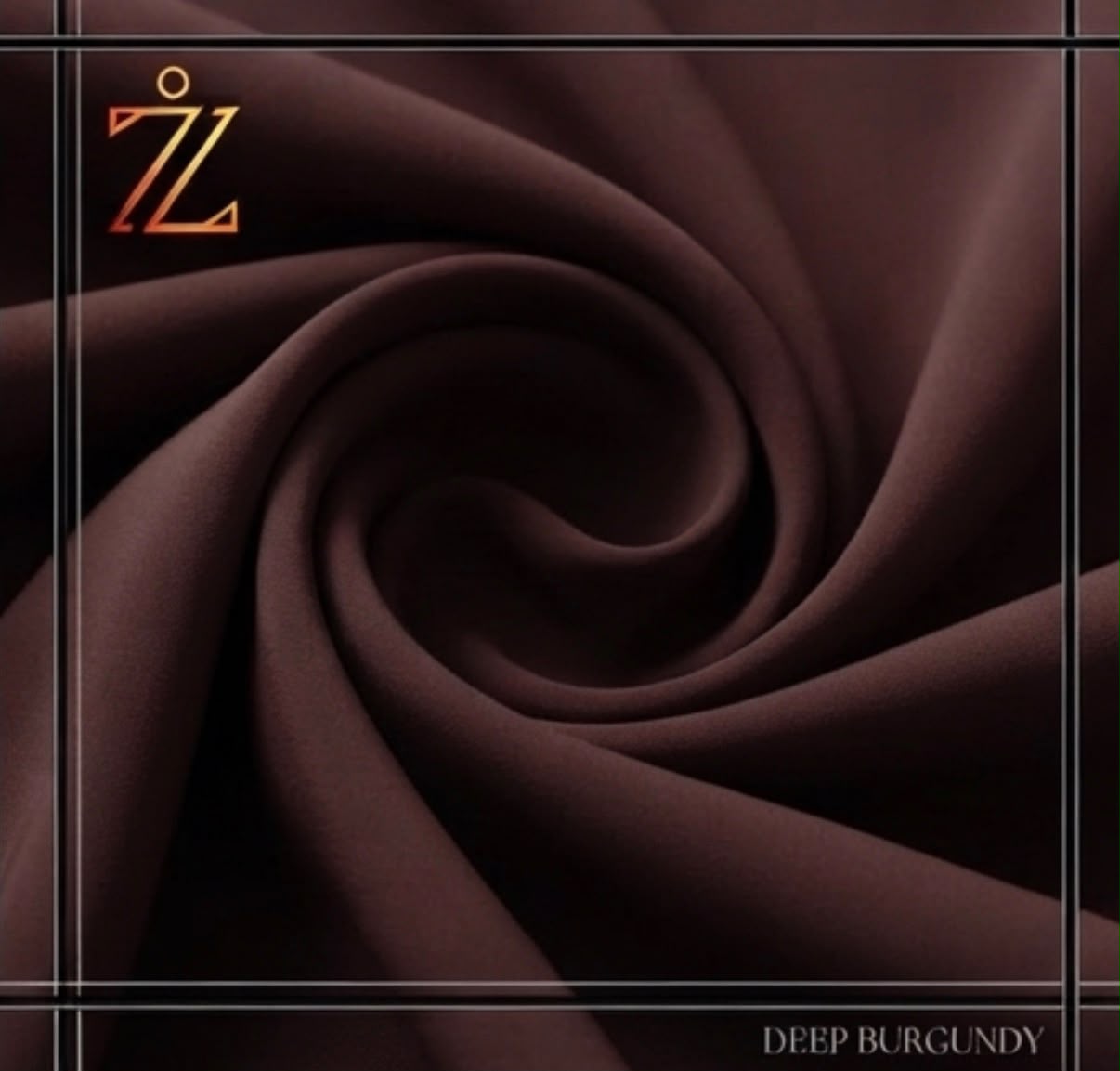 Rich Deep Burgundy Fabric